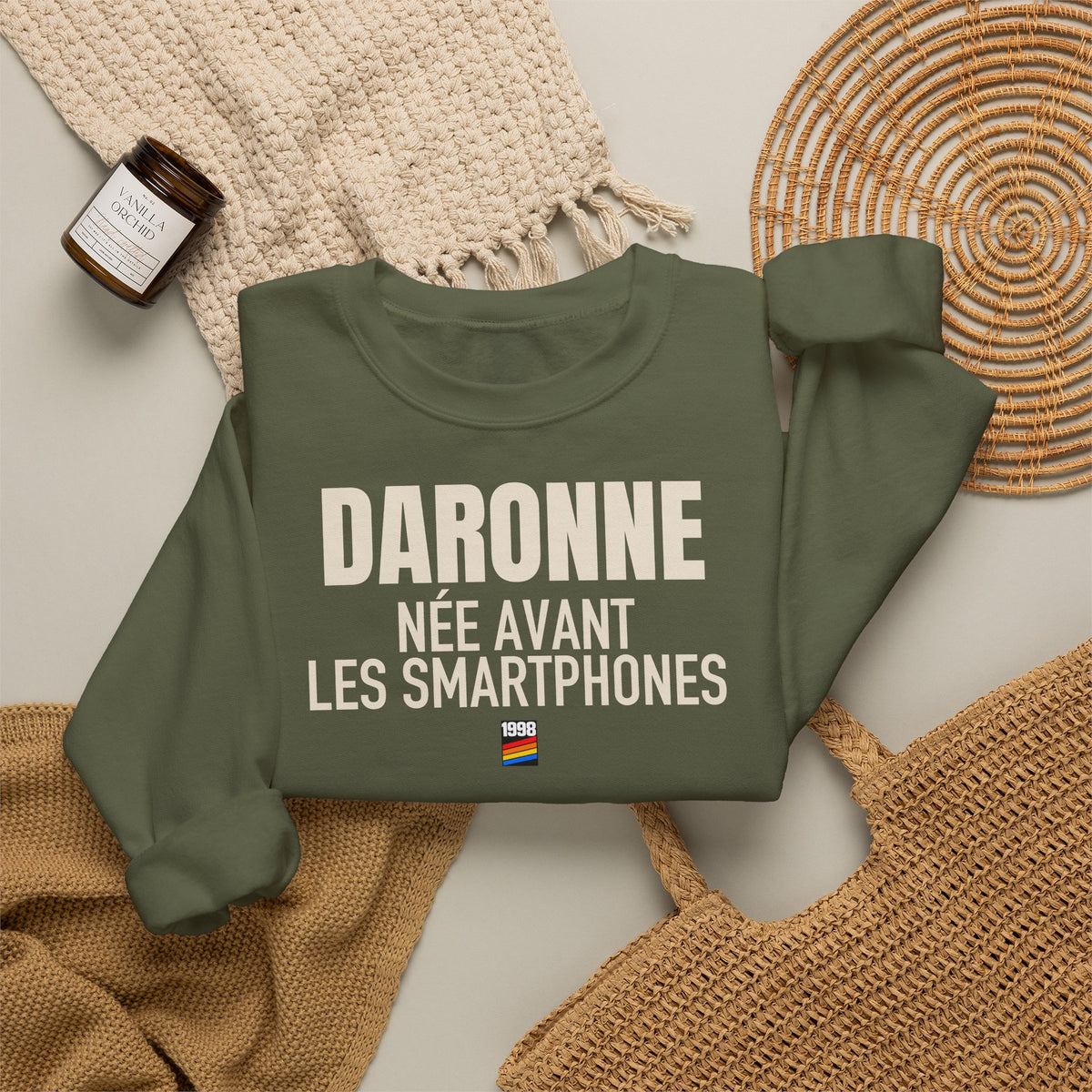 Sweat 1998 Daronne – Military Green