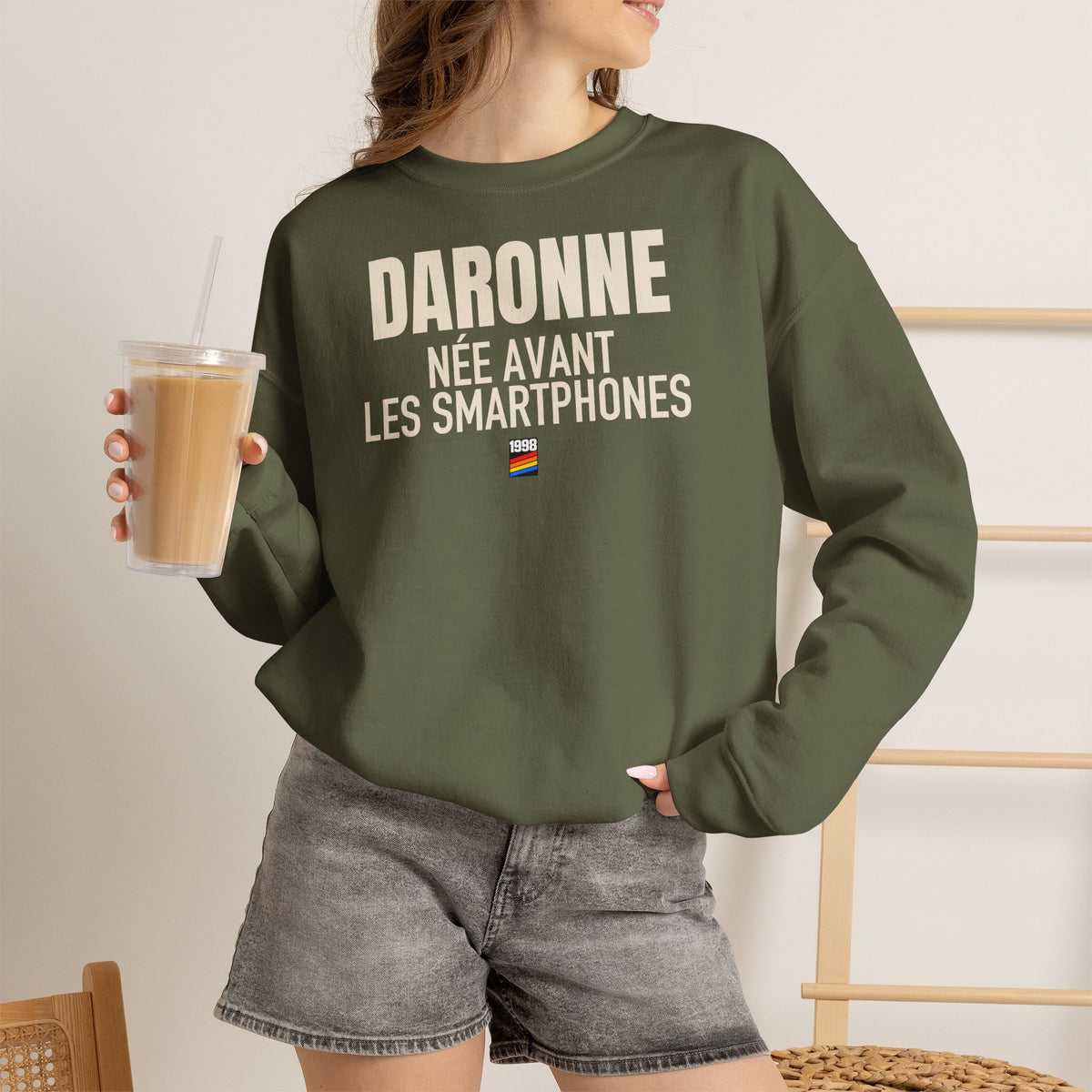 Sweat 1998 Daronne – Military Green
