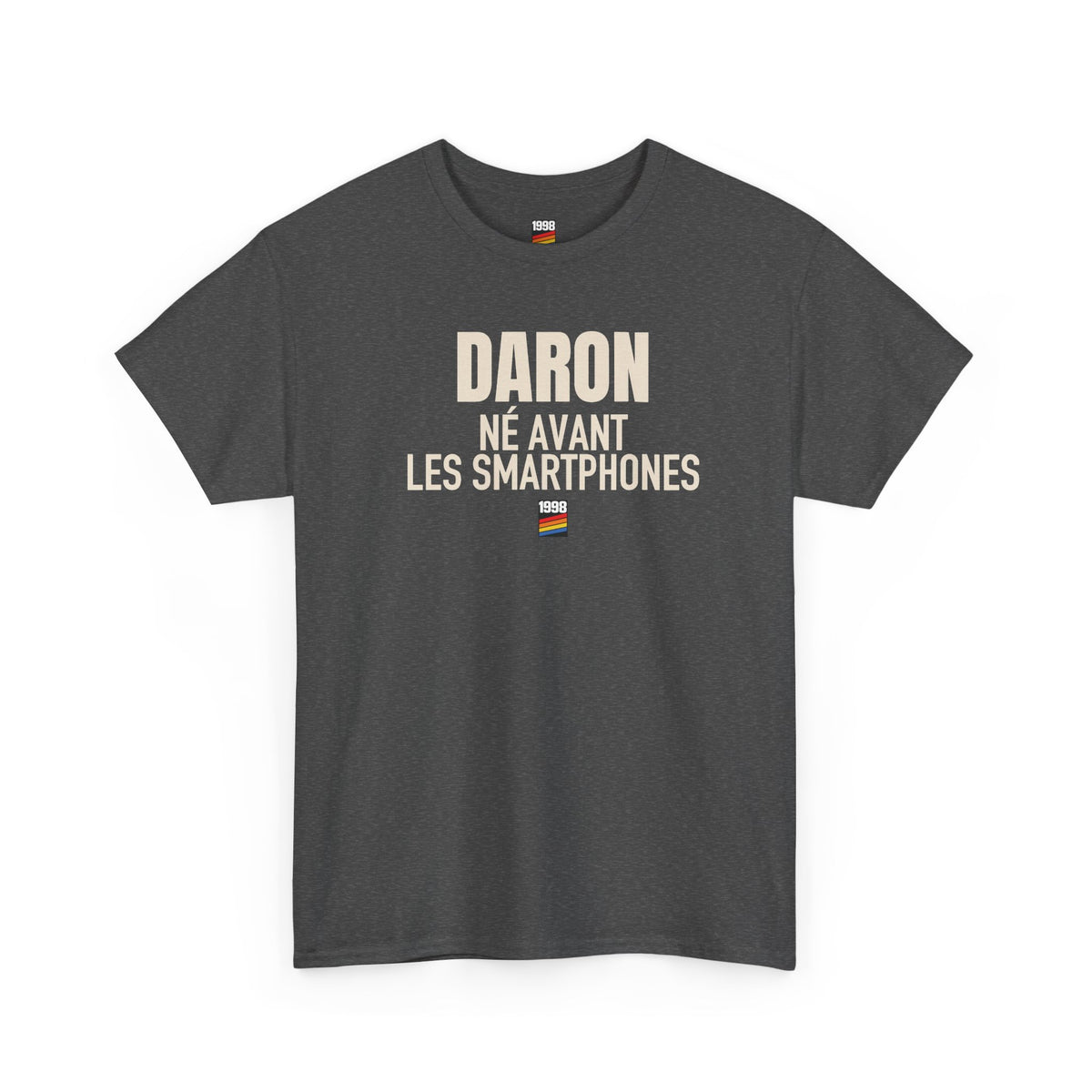 T-shirt 1998 Daron – Dark Heather
