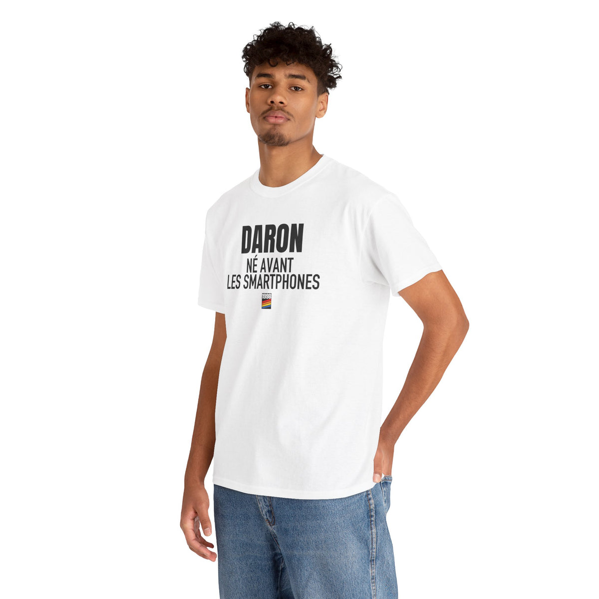 T-shirt 1998 Daron blanc