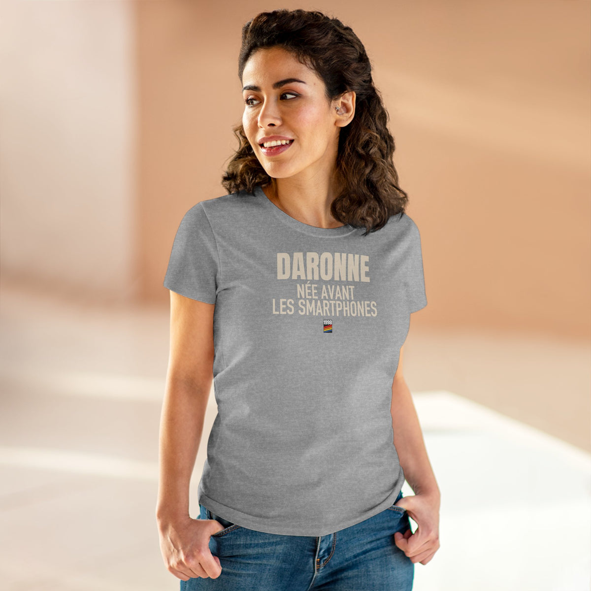 T-shirt 1998 Daronne – Sport Grey
