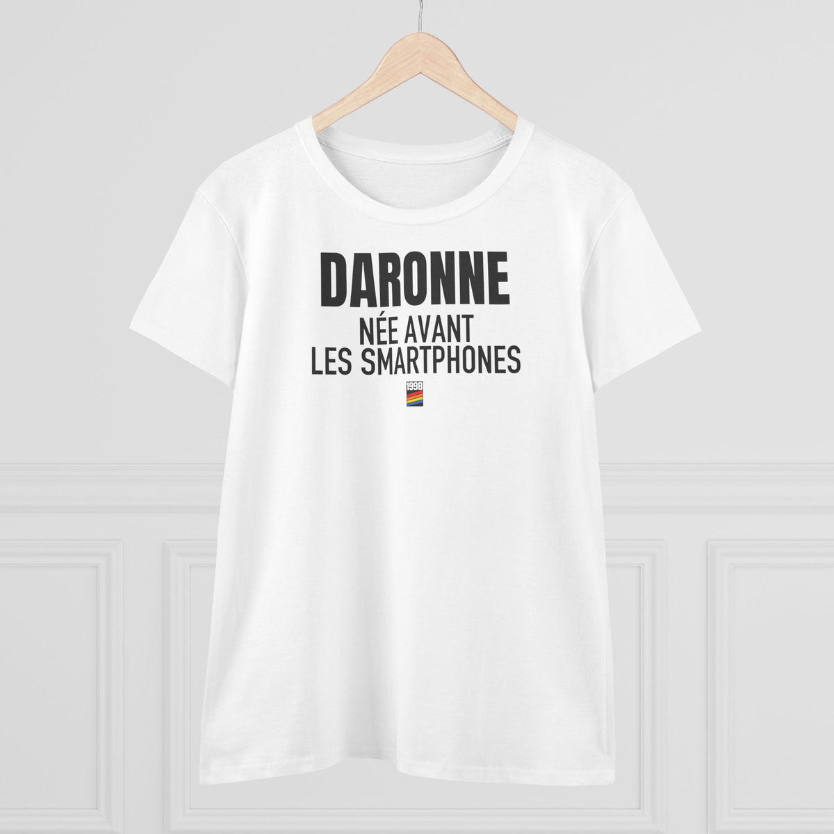T-shirt 1998 Daronne blanc