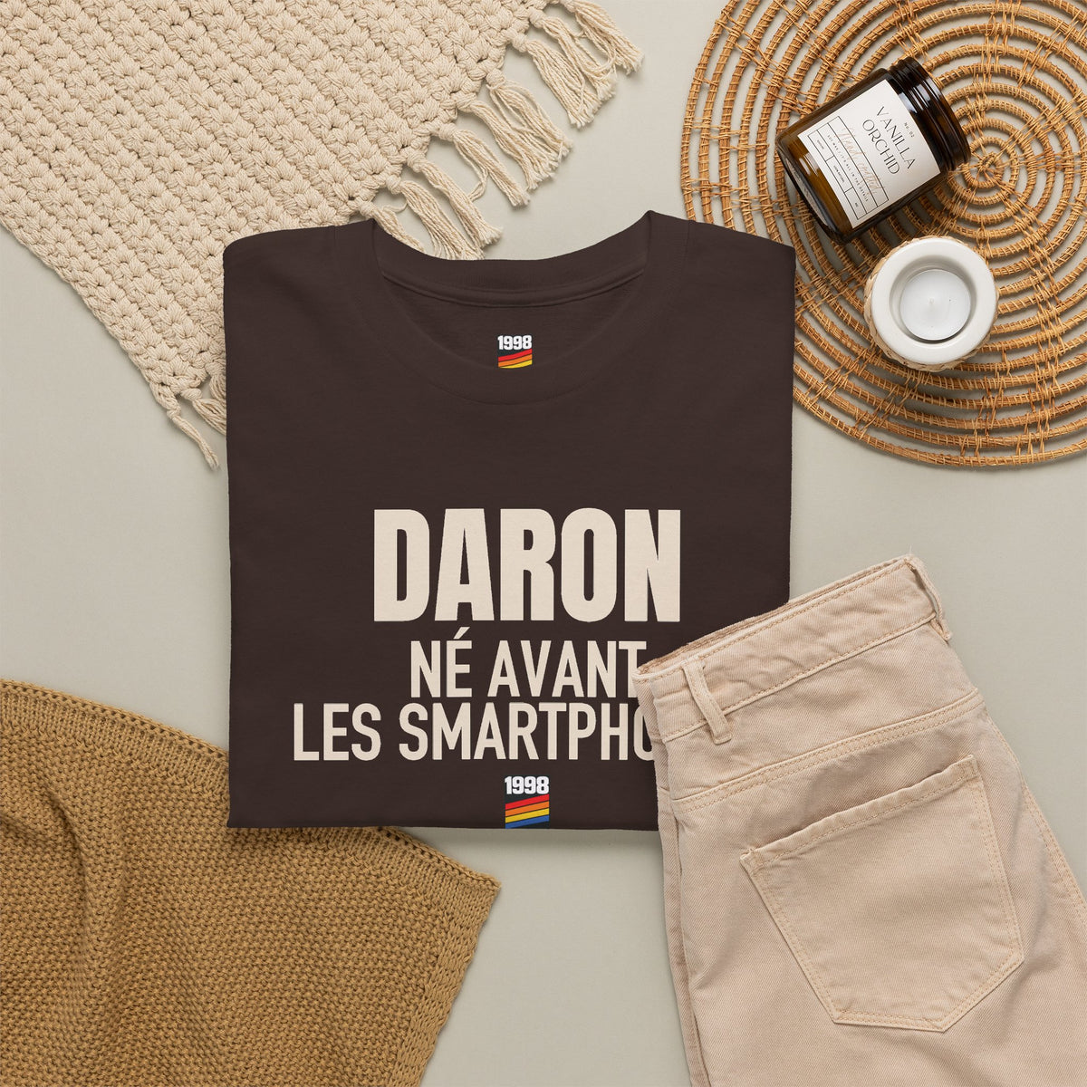 T-shirt 1998 Daron – Dark Chocolate