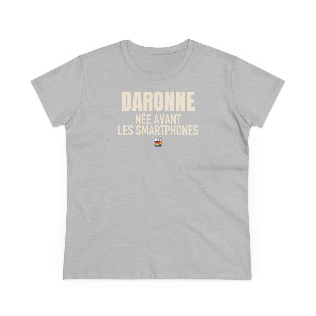 T-shirt 1998 Daronne – Sport Grey