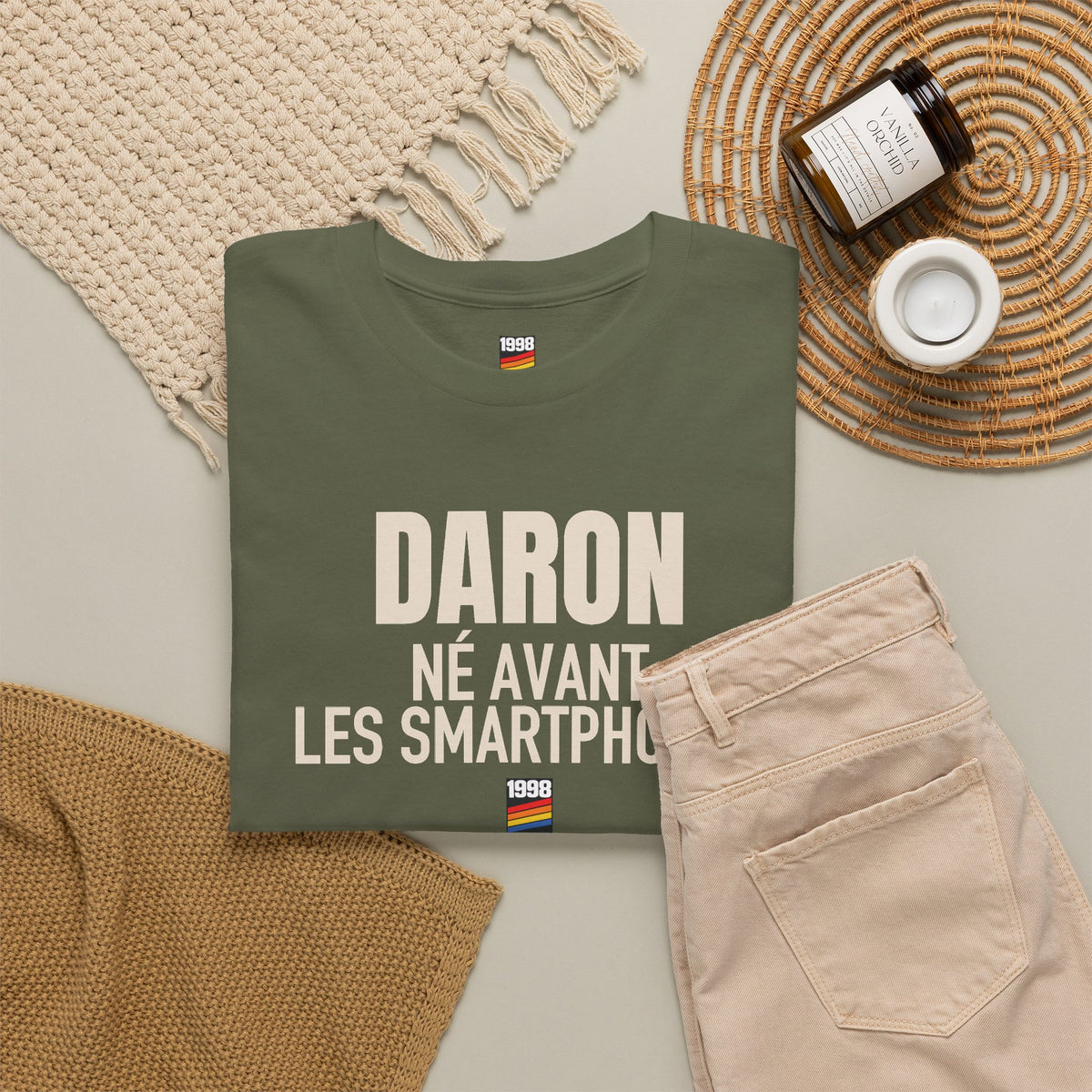T-shirt 1998 Daron – Military Green