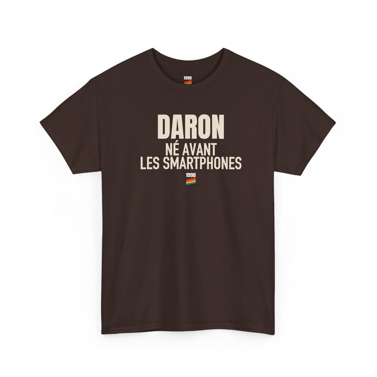 T-shirt 1998 Daron – Dark Chocolate