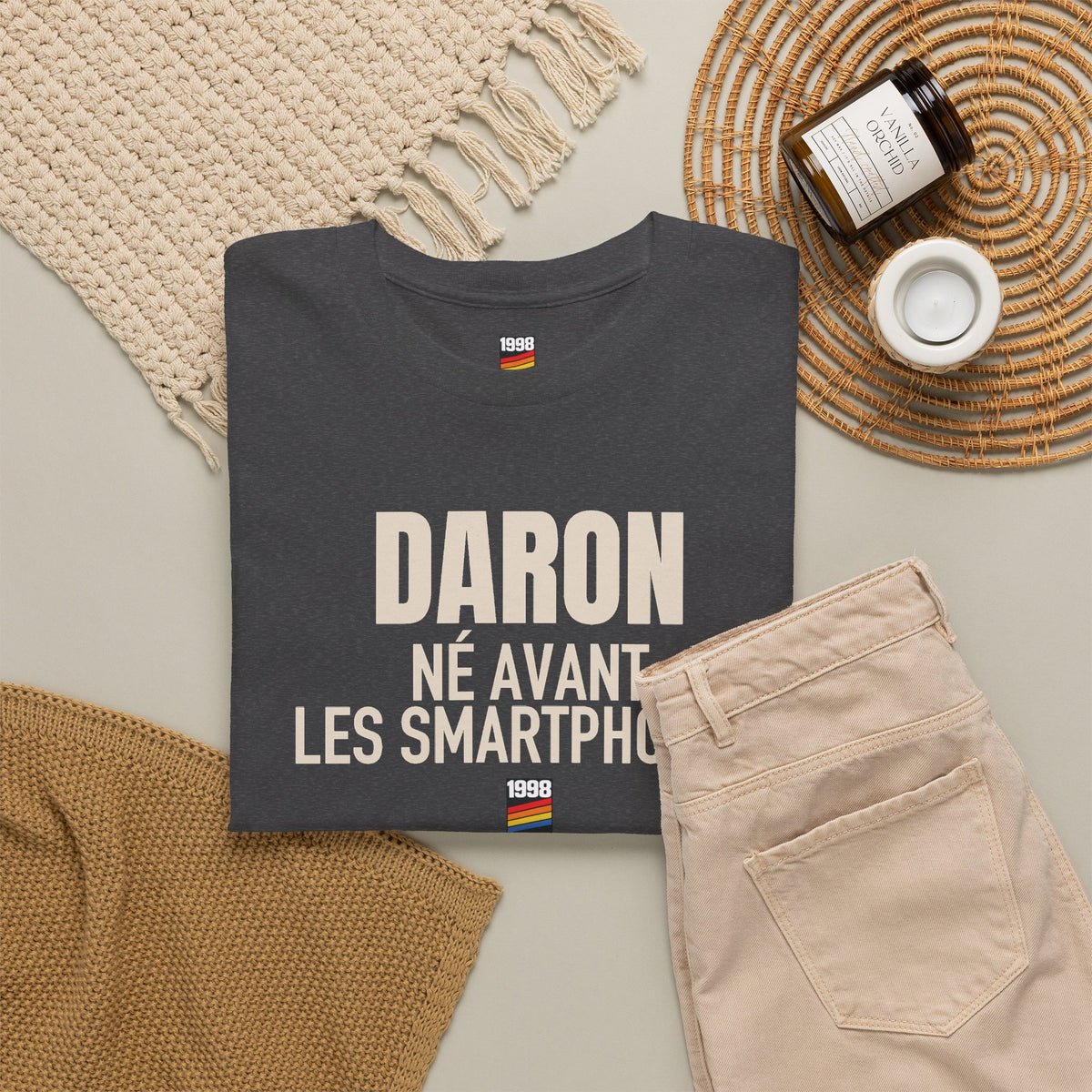 T-shirt 1998 Daron – Dark Heather