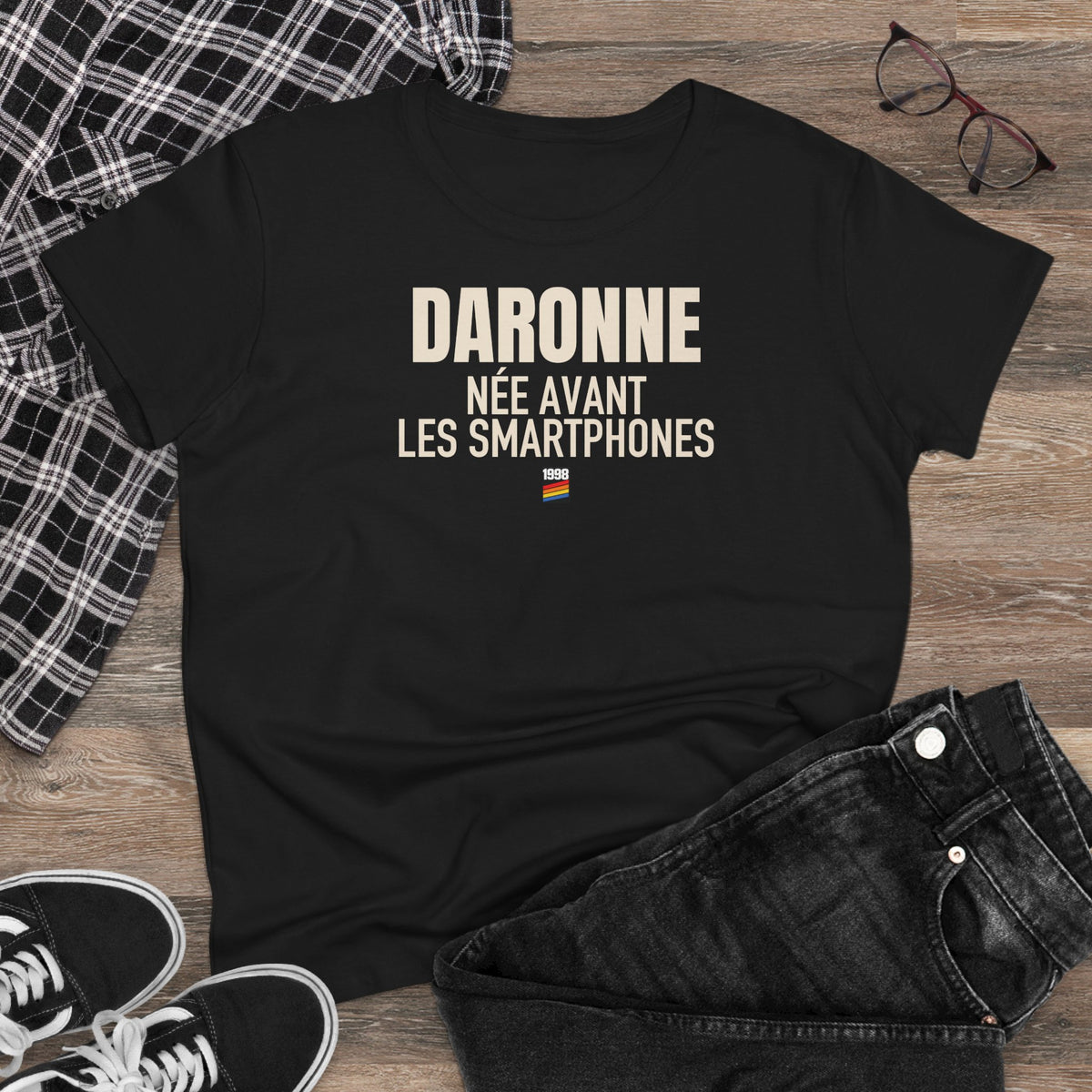 T-shirt 1998 Daronne – Black