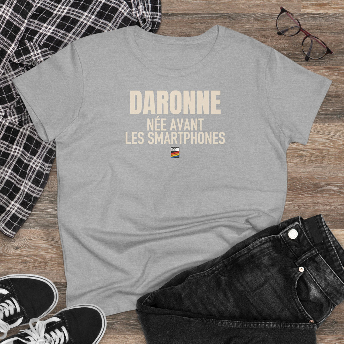 T-shirt 1998 Daronne – Sport Grey